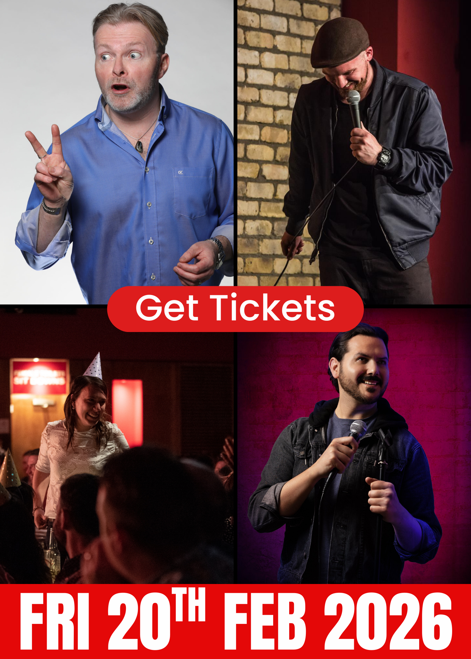 Friday Night Live - Friday 20th February 2026